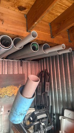 Electrical Conduit And Water Pipe