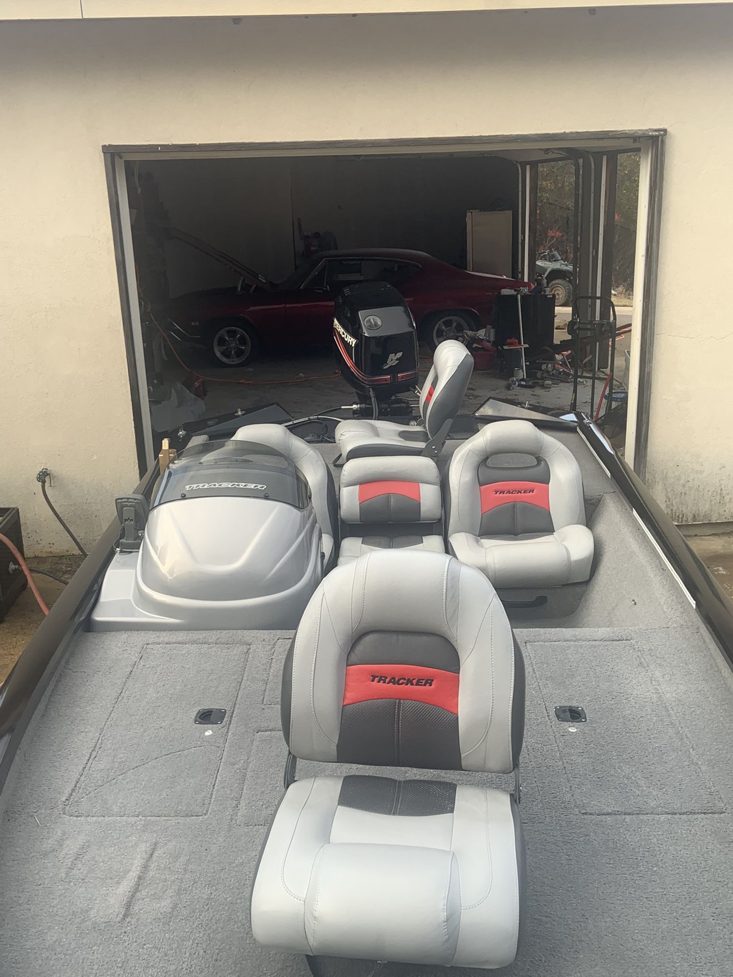 2008 Tracker pro bass 19-feet 190