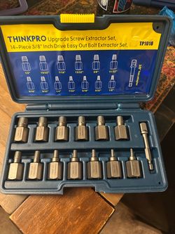 ThinkPro 14-Piece Screw Extractor Set TP1018