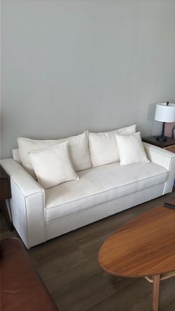 White couch