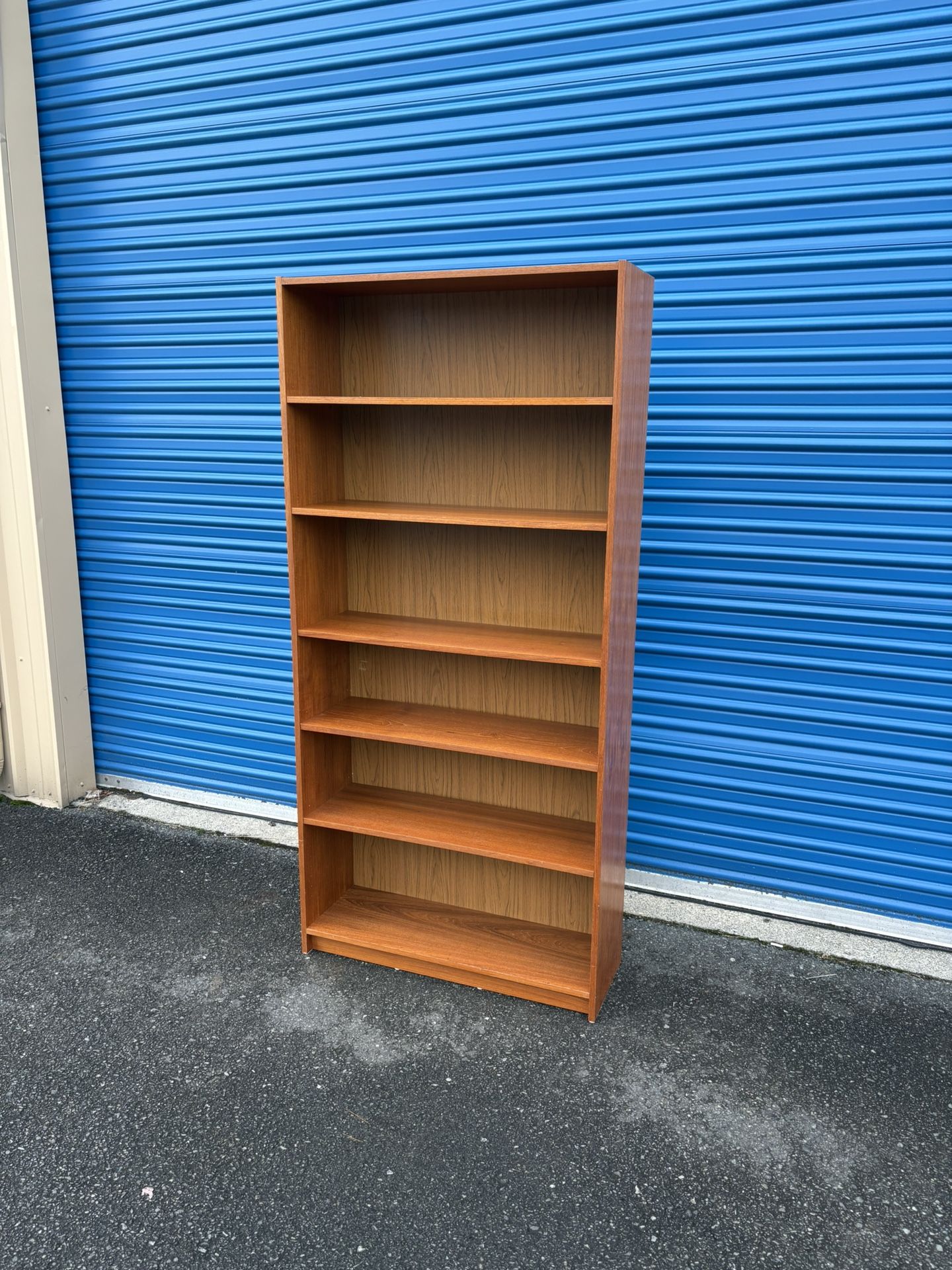 Mid Century Modern Teak Bookshelf