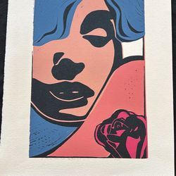 Original linocut Artwork