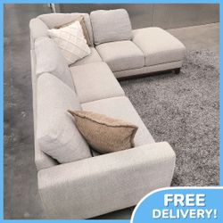 Gray Sectional Couch Sofa 💥 Free Delivery 💥