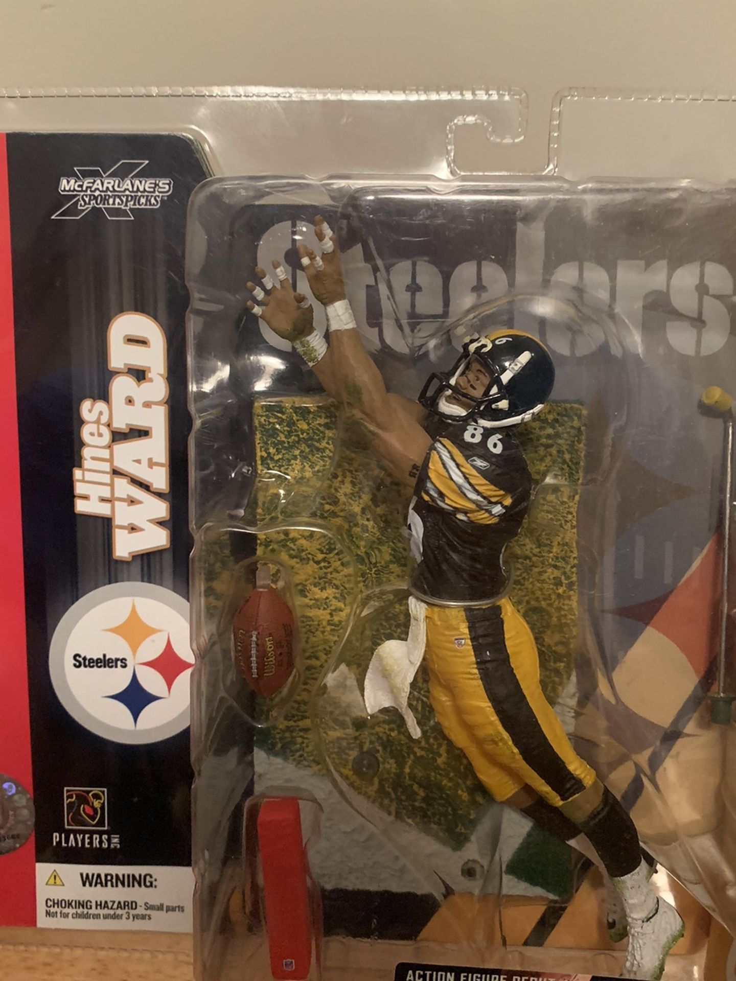 McFarlane Hines Ward Pittsburgh Steelers 7inch Figure
