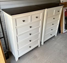 Two Tallboy Dressers