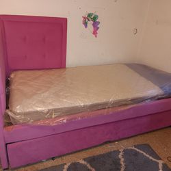 Pink "Magenta" Day Bed
