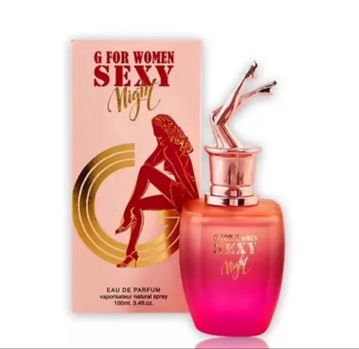 G FOR WOMEN SEXY NIGHT designer 3.4 oz perfume spray long lasting