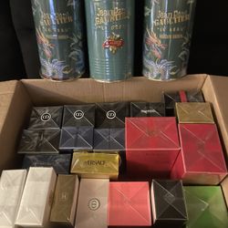 Dior-creed-Jean Paul-Valentino-Versace-baccrat-Chanel And More Colognes And Perfumes 