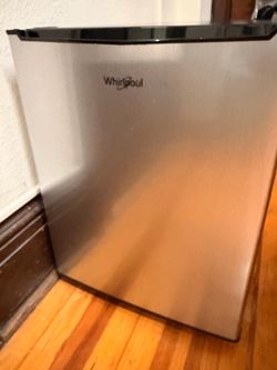 Whirlpool Stainless Steel Mini Fridge