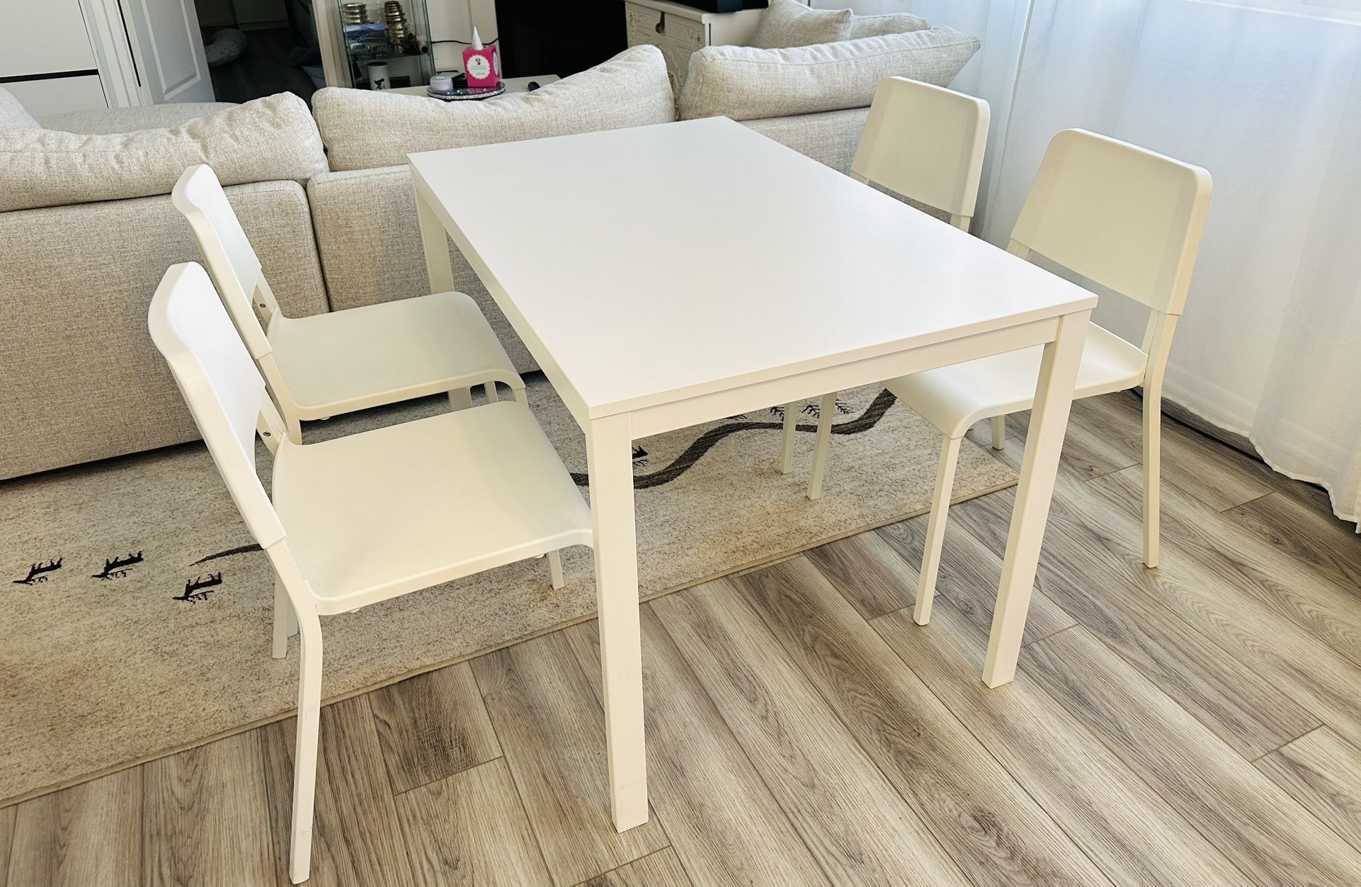 IKEA Dining Set – Table Chairs – $300 (Paid $570)
