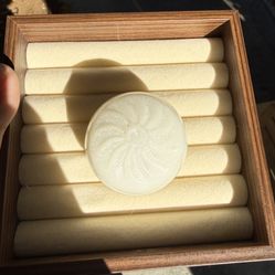 “Bao Bun” Jade Collectible Natural White Jade Carved Ornament