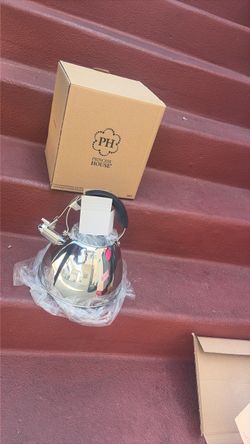 Princess house stainless steel whistling kettle