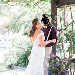  Lace off Shoulder or  w/Straps Wedding Dress