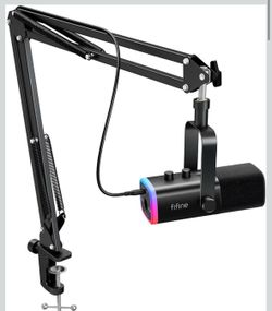 FIFINE AM8T RGB USB/XLR Gaming Microphone