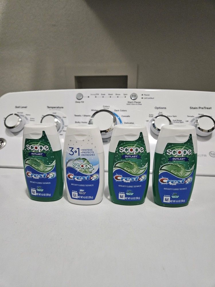 Crest Toothpaste Bundle