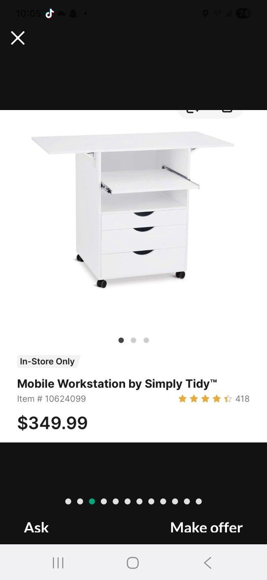 Drawer Utility Workstation