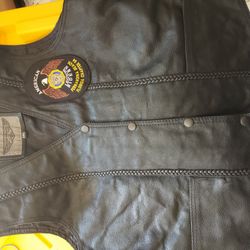 American Legions Rider Leather Vest 