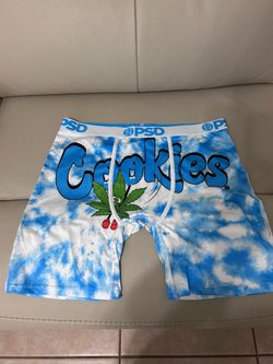 PSD Cookies Blue Tie-Dye Boxer Briefs 🍪💙 XL