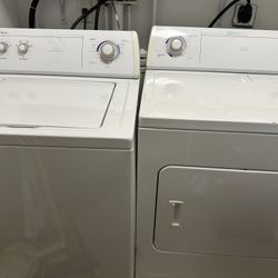 Whirlpool Washer And Dryer 
