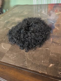 Mens 70's Afro costume wig
