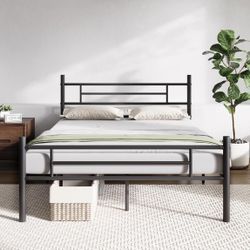 NEW Full size all metal bed frame