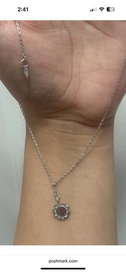 FOSSIL “You are my sunshine” Silver 925 stamped necklace