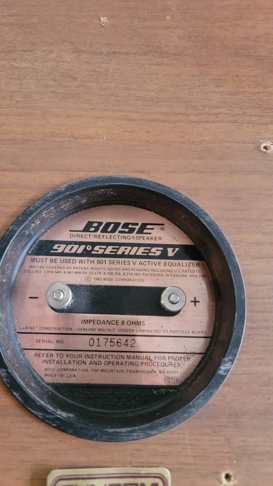 Bose 901 Series V