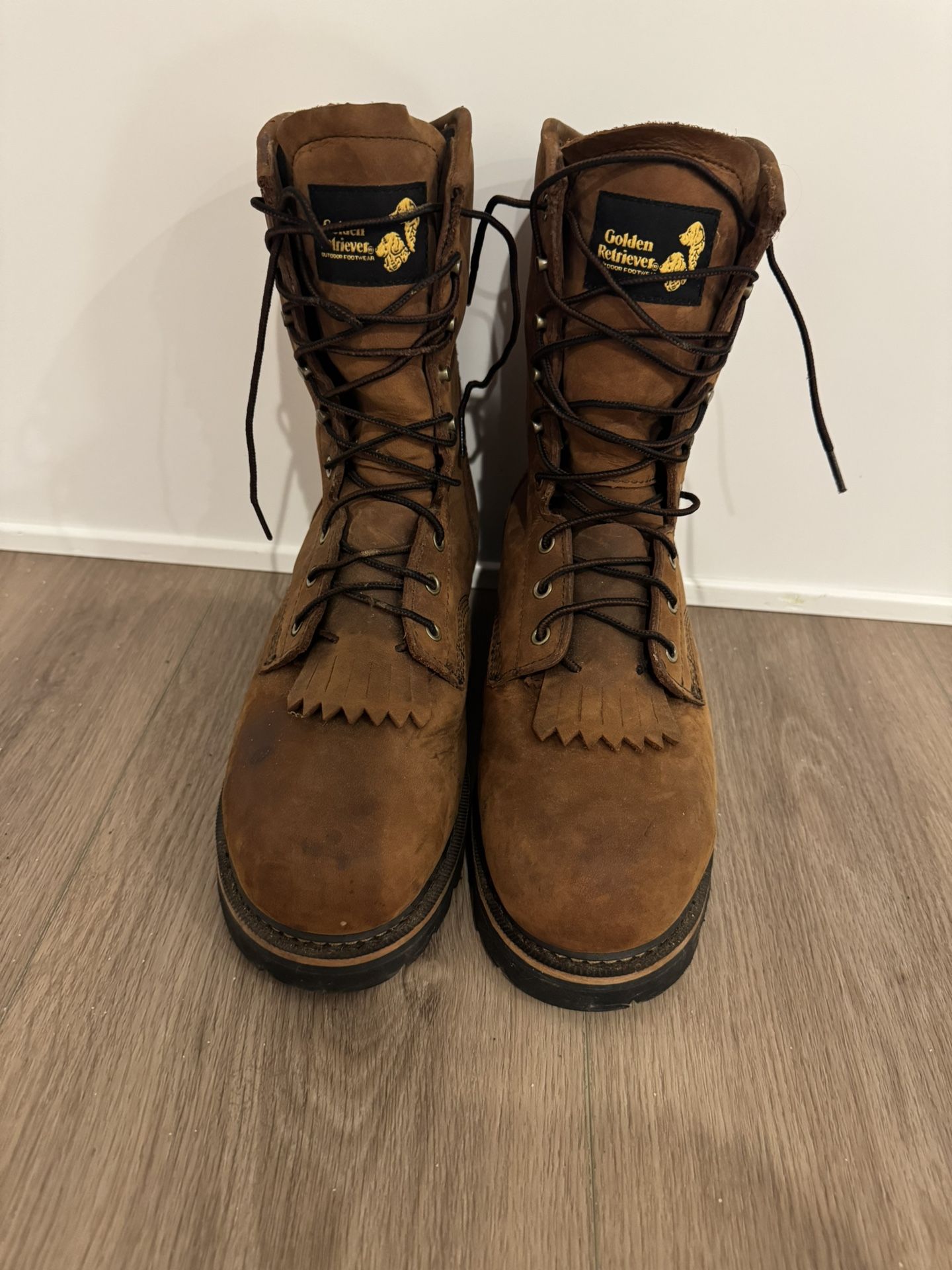 Leather Boots Size 10