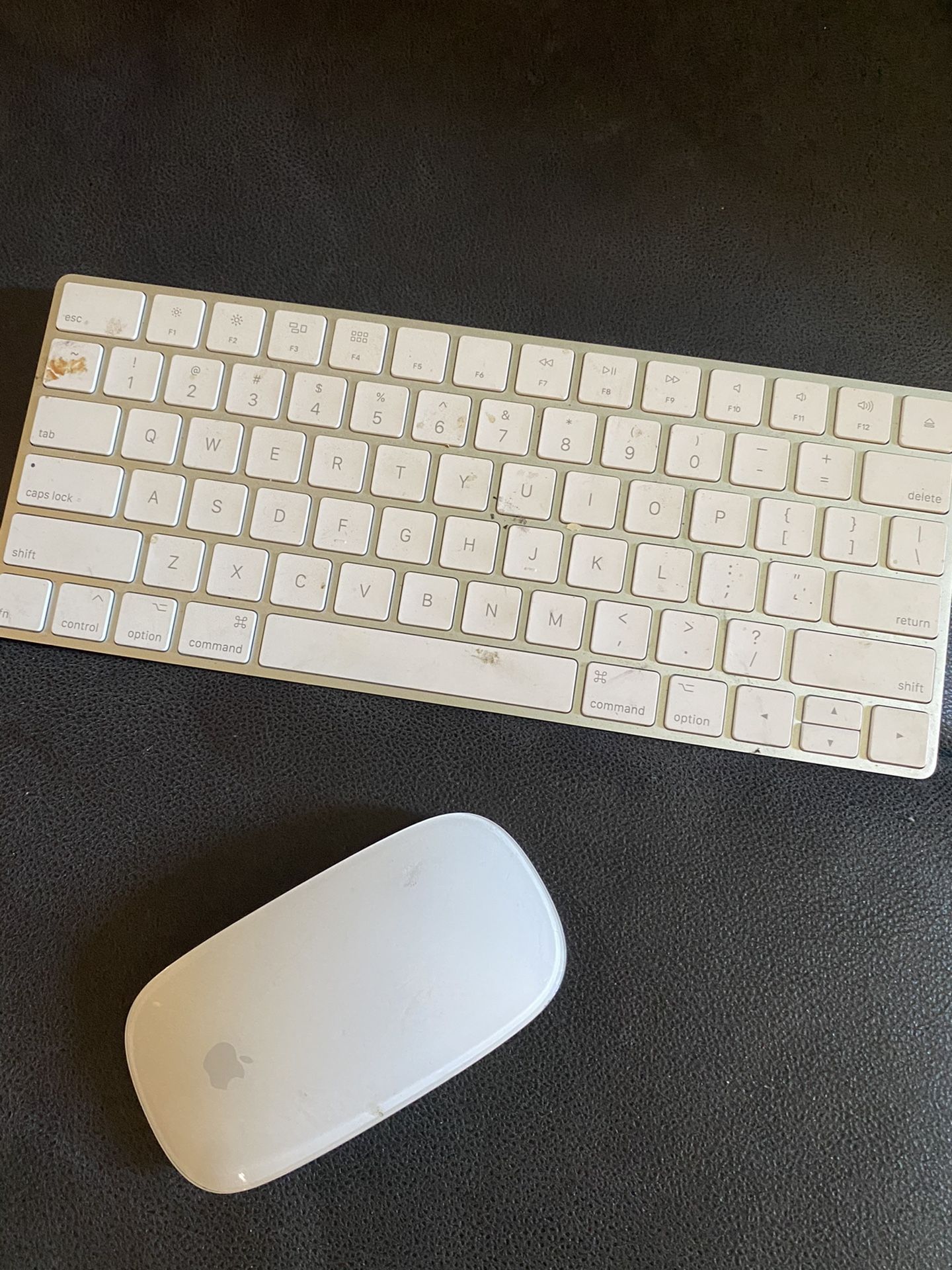 Apple Keyboard and Wireless Mouse