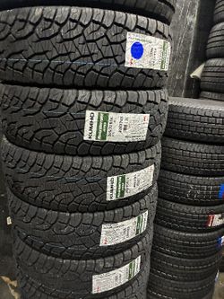 4 New 265/70/16 Kumho Tires Installed And Balanced 