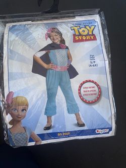 Halloween costume - Bo Peep 4-6x small kids