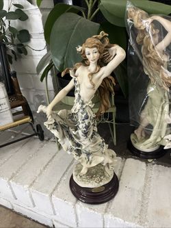 Giuseppe Armani WISTERIA Florence Sculpture d'Arte Porcelain Figurine 13.5" 