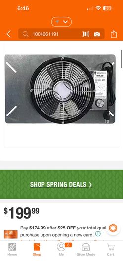Crawlspace Ventilator Fan