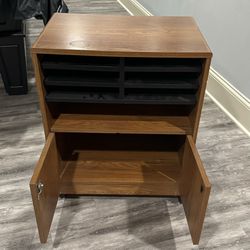 Used Solid Wood Office Cabinet