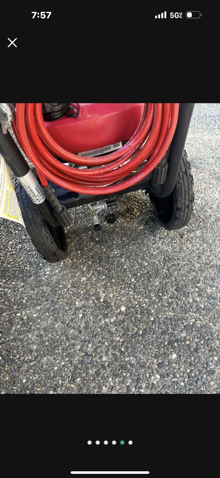 Brand New Craftsman Pressure Washer With Gvc 200 Engine 3100 Psi