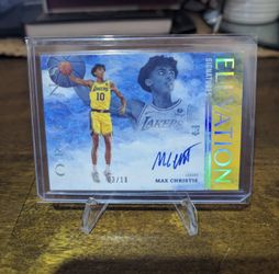 Max Christie GOLD AUTO /10