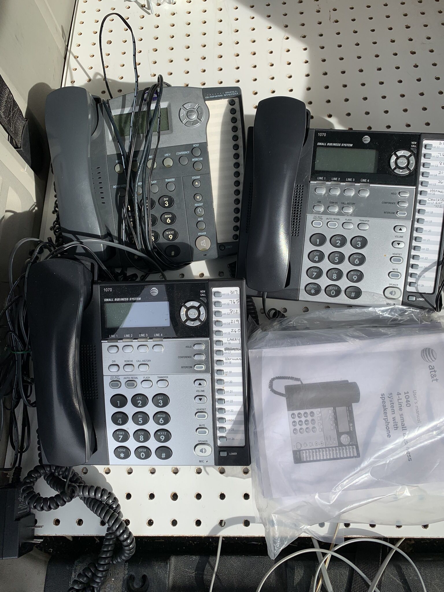 Small Business 4 Line Telephone System