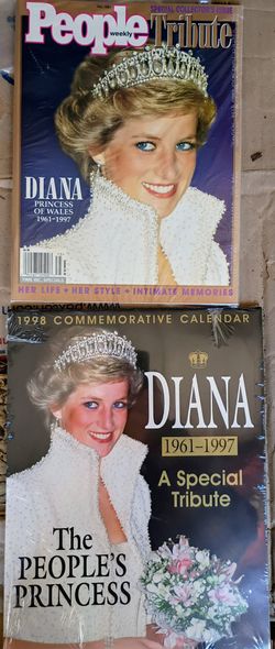 People Magazine And Calendar Diana 