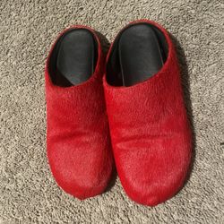 Marni Slides Red