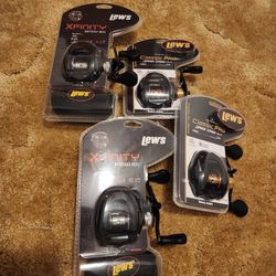 Lews Xfinity Speed Spool Baitcaster Reel Gear Ratio 7.5:1 Take It All 4 For $180