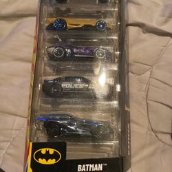 Batman Hot Wheels 5 Pack And The Dark Knight Single Mainline 