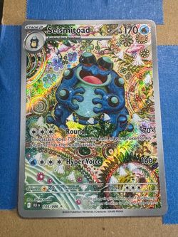 Seismitoad Pokémon Card – Great Condition – Collector Card