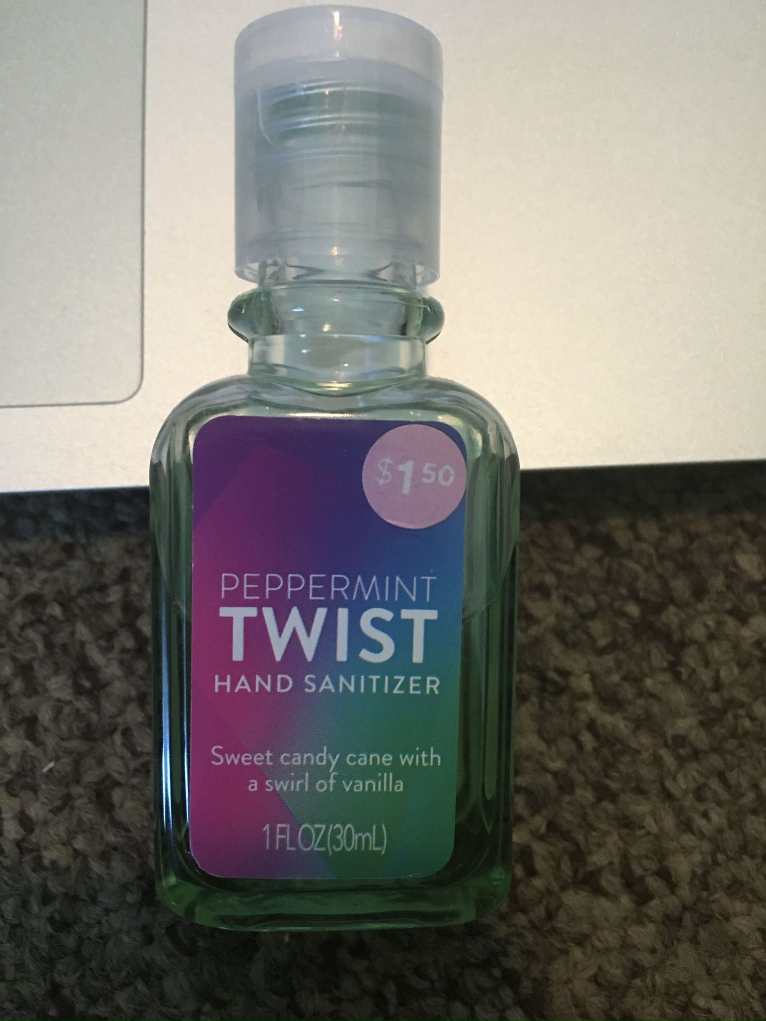 Brand new peppermint twist hand sanitizer
