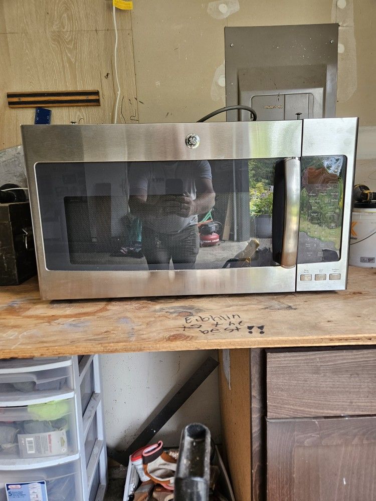 GE over Oven Microwave