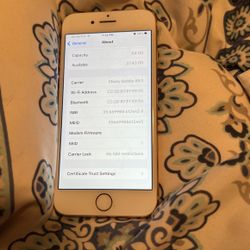 iPhone 8  Unlocked Gold 