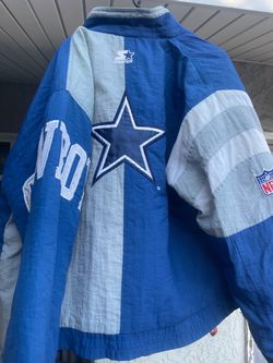 Vintage 1990s Pro Line Dallas Cowboys Windbreaker Jacket / Team Logo / Athletic Fall Winter Sportswear / Athleisure / 90s Starter Jacket
