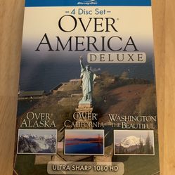 Over America/ Alaska/ California/ Washington the Beautiful (Blu-ray 4-Disc Set)