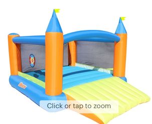 Banzai Jump ‘N Games Activity Bouncer . Jump House. Jumper. Indoor/ Outdoor . Play 