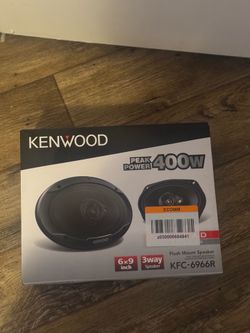 Kenwood 400watt speakers