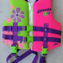 Speedo Kids' Swim Flotation Life Vest (30-50lb)